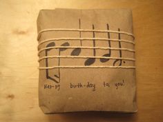 a piece of paper with musical notes on it