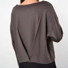 You Will Love Everything About This Classic Boxy Knit Top - Button Back - Made In The Usa And Comprised Of 68% Modal, 24% Nylon And 8% Spandex. It Feels Like A Day At The Spa - It Is Buttery Soft. Contact Us With Questions And See Photos For Details. New Merchandise Arrives - Bundle Away And Save Even More. Everyday Taupe Top For Fall, Taupe Crew Neck Tops For Layering, Oversized Button-down Tops For Layering, Oversized Buttoned Tops For Layering, Solid Tops With Buttons For Layering, Boxy Long Sleeve Tops For Fall, Taupe Tops For Fall Workwear, Chic Taupe Tops For Layering, Button Back Tops For Workwear In Fall