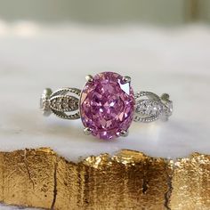 Ryze Poppy Pink Ice Cubic Zirconia .925 Sterling Silver Ring New With Tags! Main Stone: Poppy Pink Ice Cz Accent Stones: White Frost Cz Size: 8.75 Msrp: $223 Ruby Engagement Ring, Womens Jewelry Rings, 925 Sterling Silver Ring, Cubic Zirconia, Poppies, Silver Rings, Gems, 925 Sterling Silver, Women Jewelry