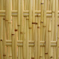 a close up view of the bamboo texture