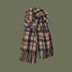 42588099248324 Preppy Mode, Winter Preppy, Warm Scarves, Shawl Style, Chic Shirts, Flared Sleeves Top, Women Scarf, Estilo Preppy, Wrap Shawl