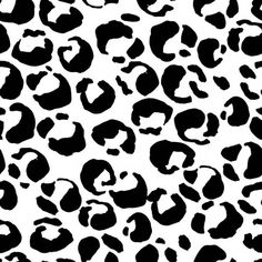 a black and white animal print pattern