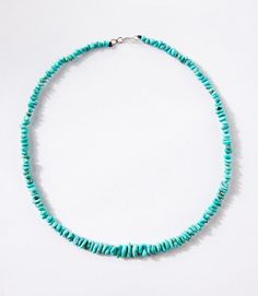 Celebrate the artistry of genuine Native American craftsmanship as you adorn yourself with the rich cultural heritage and natural beauty of turquoise. Effortlessly transition from casual to formal occasions in this necklace made from genuine Cloud Mountain turquoise stones that complements various styles and necklines. Material: Cloud Mountain Turquoise and sterling silver Dimensions: 19"L Made in USA Lobster clasp closure Cloud Mountain, Nugget Necklace, Turquoise Stones, Cultural Heritage, Turquoise Stone, Formal Occasion, Lobster Clasp, Native American, Natural Beauty