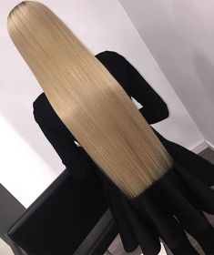 Blonde Ombre Hair Color, Permanent Straightening, One Length Hair, Blonde Ombre Hair, Balayage Straight Hair, Best Ombre Hair, Brazilian Keratin, Ombre Hair Blonde