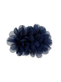 Navy Blue Chiffon Double Flower Hair Clip The diameter of each flower is approximately 6cm.  Length of clip approx 11cm  As this item is handmade, if a specific colour combination is required, please send us a message and we will let you know if we can fulfil your requirements Bow Hairband, Navy Blue Flowers, Chiffon Flower, Alice Band, Flower Hair Clip, Satin Flowers, Red Tartan, Small Bows, Flower Hair Accessories