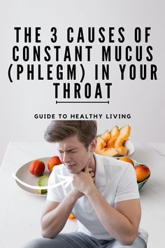 The 3 causes of constant mucus (phlegm) in the throat Mucus In Throat, Remedy For Sinus Congestion, Getting Rid Of Phlegm, Best Cough Remedy, Throat Infection, Reflux Disease, Cold Sores Remedies, Natural Health Care, Natural Cough Remedies