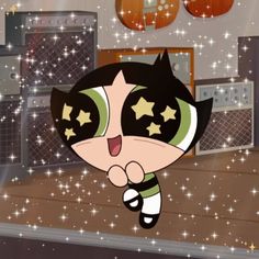 Powerpuff Girls, A Cartoon, A Girl, Black Hair, Wattpad, Stars, Hair, Instagram, Black