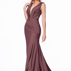 Long Formal Evening Dresses With V-Neckline, Sleeveless Dress, Open V-Back With Zippered Closure, Mermaid Shape. Color Deep Mauve Material: 100% Polyester Open V-Back Long Dress V-Neckline Long Mermaid Silhouette Style: V-Neckline, Mermaid Silhouette, Long, Open V-Back Occasion: Formal, Evening, Cocktail, Guest Of Wedding, Bridal, Bridesmaid, Banquet, Prom, Ball, Graduation, Special Occasion. Garment Care: Dry Clean Suggested Deep Mauve Bridesmaid Dress, Beaded Bridesmaid Dresses, Illusion Dress Prom, Red Formal Dresses, Beaded Bridesmaid Dress, Long Mermaid Dress, Beaded Evening Gowns, Shimmery Dress, Long Formal Gowns