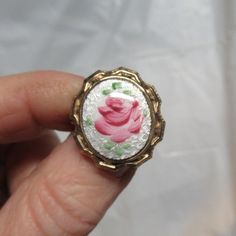 ~ Here is a sweet little pin from around the 50s or 60s. ~ Contact me with any questions and thanks for looking. I have many other vintage goodies in my shop, check it out! Vintage Pink Enamel Brooch Pin, Vintage Pink Enamel Pin Brooch, Vintage Flower Lapel Pin Gift, Vintage Flower Lapel Pin For Gift, Vintage Pink Enamel Pin, Vintage Flower Enamel Pin For Collectors, Vintage Flower Enamel Pin Collectible, Vintage Pink Enamel Pin Gift, Vintage Enamel Brooches For Anniversary