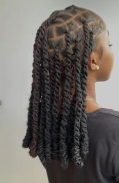 Color Invisible Locs, Invisible Locs Shoulder Length, Invisible Locs Bob, Invisible Locs, Barbie Ponytail, Best Hair Dye, Fire Hair, Loc Hairstyles, Girl Hairstyle