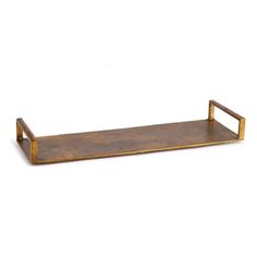 This cast aluminum tray is a beautiful way to display a special accent, vase or candleholder. Substantial in size, and full of rich texture, it is also lovely all on it's own. Napa Home and Garden Size: 3" H x 29" W x 9" D Napa Home and Garden Cabot Rectangular Tray - Decorative Trays in Gold | Size 3" H x 29" W x 9" D | Perigold Coffee Table Decor Tray, Napa Home, West Elm Kids, Aluminum Tray, Brass Tray, House Plants Decor, Metal Trays, Decorative Trays, Pottery Barn Teen