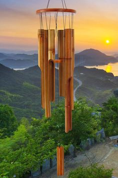 PRICES MAY VARY. 🎍Bamboo Wind Chimes Outdoor - Compared with metal wind chimes, these bamboo wind chimes have more natural and relaxing sounds.The gentle melody of bamboo wind chimes deep tone, complementing and mimicking the natural sound around you, can be the perfect addition to your backyard or window. - Add Soothing Atmosphere to Your Garden 🎍Premium Quality Handmade - Made of 2 pieces superfine beechwood and 6 lightweight bamboo tubes, different shapes beechwood in wood color, with bambo Hygge Balcony, Metal Wind Chimes, Bamboo Wind Chimes, Relaxing Sounds, Memorial Wind Chimes, Outdoor Entertainment, Bamboo Design, Embrace Nature