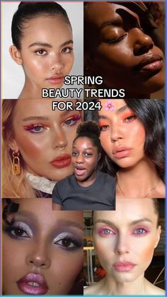 From Frosty Makeup to all things peach, discover the spring beauty trends we predict will be everywhere! Follow our TikTok for more beauty trends insights and more.

Spring beauty
Spring aesthetic
Spring trends
Spring core
Beauty trends 2024 Spring Makeup 2024, Make Up Trend 2024, Makeup Trends 2024, 2024 Makeup Trends, Frosty Makeup, Make Up Trend, Neutral Lip Color, Spring Core, Rainbow Eyeshadow