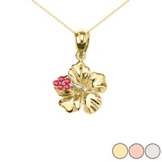 Solid Gold Caribbean Hibiscus (Malvaceae) Dainty Pendant Necklace img{max-width:100%}Solid Gold Caribbean Hibiscus (Malvaceae)  Dainty Pendant Solid Gold Caribbean Hibiscus (Malvaceae)  Dainty Pendant Necklace Metal: Available in Yellow, White Rose Gold, in 10k or 14k Gold Purity. Pendant Only Weight: Stones: 5 Red CZ  (1.2 mm)Total carat weight: 0.07 ct (Approximate)Height: 0.8 In. (20.32 millimeter)Width: 0.5 In. (12.7 millimeterFinish: High Polished,Chain: Solid GoldAvailable in .925 Sterling SilverMade in USASku:QP0726RedCZImage may be enlarged to show detail Payment & Returns Shipping & Handling Time · Only PayPal is Accepted. · Immediate Payment is required after the Winning Bid · Item will be shipped after manufacture. · Business hours Mon-Fri 9am-5pm. · 30 day Money Back Guarantee. Xoxo Jewelry, Dainty Pendant Necklace, Dainty Pendant, Jewelry Accessories Ideas, Dope Jewelry, Stacked Jewelry, Girly Jewelry, Dream Jewelry