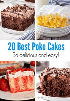 the top 20 best poke cakes so delicious and easy