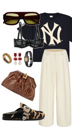 Looks Chic, Outfit Inspo Fall, Mode Vintage, Outfits Casuales, New York Yankees, Autumn Winter Fashion, Everyday Outfits