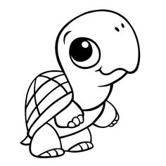 a cartoon turtle with a scarf around its neck