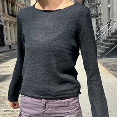 Lightweight, Soft, Mohair Blend Knit, Wide Neck Sweater With Raw Hem. Fabrics: 14% Mohair, 17% Wool, 30% Polyamide , 39% Acrylic Measurement: 19" (45 Cm) Length, 15" (38 Cm) Bust Made In: China Nwot Brandy Melville Sweatshirt, Brandy Melville Sweater, Baby Blue Sweater, Brown Knit Sweater, Oversized Striped Sweater, Sheer Sweater, Maroon Sweater, Rainbow Sweater, Basic Sweaters