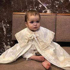 Baby Boy Baptism Outfit Burbvus B004 Convertible Christening | Etsy Christening Gowns For Boys, Angel Baby Shower, Baby Boy Baptism Outfit, Boy Baptism Outfit, Ivory Shoes, Baby Boy Baptism, Baptism Outfit, Baby Layette, Christening Gown