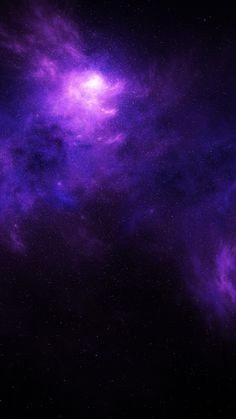 purple and blue space with stars in the background