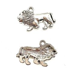 PRICES MAY VARY. Package:30PC Silver Alloy Lion Charms Size Approx:29x18x4mm Exquisite and classic design charms pendants. Expand your imagination and create your own style jewelries and accessories! Made of high-quality alloy material,shiny,smooth to the touch,safe to wear,non-toxic,environmental protection,No fading,No lead aand cadmium You can make a variety of vivid jewelry and handicrafts,such as necklaces, bracelets,earrings,pendants,key chains,mobile phone accessories,backpack pendants,ho Lion Charm, Antique Pendant, Necklace Diy, Craft Making, Jewelry Making Charms, Jewelry Bracelet, Pendant Bracelet, Mobile Phone Accessories, Diy Necklace