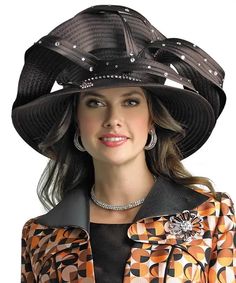 Lily & Taylor H114 brown hat Brown Formal Boater Hat With Curved Brim, Elegant Boater Hat With Curved Brim And Bow Detail, Elegant Silver Spring Hat, Brown Wide-brim Cloche Hat For Vacation, Elegant Brown Wide-brim Sun Hat, Diva Den, 1 Piece, Honey, Lily