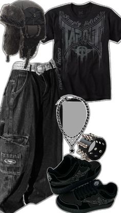 Dark Male Fashion, Grunge Clothing Male, Emo Aesthetic Male, Men Goth Style, Man Grunge Outfit, Goth Streetwear Men, Emo Mens Outfits, Male Y2k Outfit Ideas, Y2k Goth Outfits Men