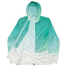 • 100% polyester • Fabric weight: 2.21 oz/yd² (75 g/m²) • Lightweight, water-resistant fabric • Breathable mesh lining, reduces static • Regular fit • Elastic cuffs • Hood and side pockets • Zippable front • Unisex • Estimated delivery between 19 - 24 days For a relaxed, oversized vibe, we recommend ordering one size up. This unisex windbreaker is tailored with a men's silhouette in mind. For women, we recommend selecting one size smaller. Please refer to the size chart below to find your ideal fit. Tax included. Free shipping. This product is made just for you when you order, so it takes a bit longer to arrive. By creating items on demand, we cut down on waste. Thanks for making a thoughtful choice!Size guide CHEST (inches) LENGTH (inches) SLEEVE (inches) XS 21 28 25 ½ S 22 28 ¾ 26 M 23 2 Men's High Top Sneakers, Top Sneakers Women, Mens High Tops, Mens Swim Trunks, Water Resistant Fabric, Swim Trunks, Swim Shorts, Short Pants, On Demand