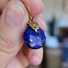 Purchased From Abc Carpet & Home In Ny. Delicate And Lightweight Faceted Lapis Lazuli On Gold Hooks. So Pretty!! Gold Hooks, Lapis Lazuli Earrings, Abc Carpet, Jewelry Dainty, Carpet Home, Gold Flecks, So Pretty, Lapis Lazuli, Blue Gold