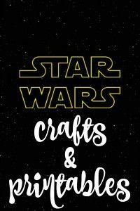 star wars crafts and printables