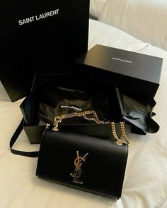 Ysl Kate Bag, Black Designer Bags, Ysl Kate, Luxury Things, Picture Diary, Ysl Handbags, Hat Outfits, Kate Bags