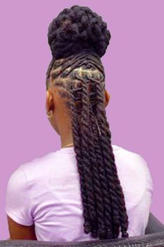 Women’s Loc Styles, Loc Styles For Long Hair, Long Loc Styles Women, Dreadlocks Styles For Women Black, Hair To Look Younger, Hairstyle Ideas For Black Women, Long Loc Styles, Hairstyles For Weddings, Glamorous Hairstyles