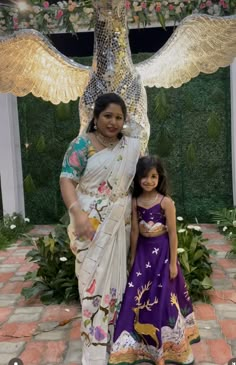 Pattu Langa, Mom Daughter Outfits, Kids Ethnic Wear