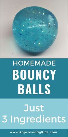 how to make diy summer bouncy balls with just 3 ingredients and instructions