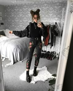 Perfect Winter Outfit, Instagram Baddie, Stil Boho, Look Rock, Grunge Look, Pinterest Outfits, Teenager Outfits