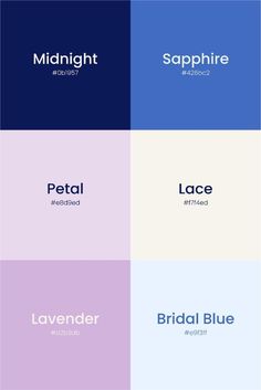 Mada Studios (madastudios) - Profile | Pinterest Blue Color Inspiration, Blue Wedding Color Pallets, Color Palette With Lilac, Spring Blue Color Palette, Colour Swatches Pantone, Illustration Color Palette Inspiration, Colours That Go With Lilac, Purple Color Pallettes, Logo Palette Color