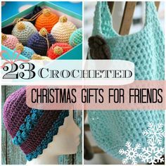 crocheted christmas gifts for friends