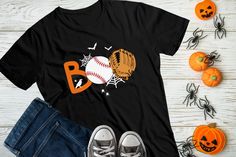 Halloween Baseball Shirt, Halloween Sports Shirt, Boys Halloween Shirt, Baseball Fan Shirt, Halloween Custom Shirt, Halloween Unisex Shirt, Halloween Shirt, Halloween Gift, Trick or Treat Shirt, Spooky Shirt, Boo Shirt, Ghost Shirt, Baseball Gift HOW TO PLACE YOUR ORDER 1. Look through ALL the photos to view sizing and color options. 2. Pick the color for shirt from drop down menu. 3. Pick your size in the second drop down menu. 4. Add to cart! 5. Want to add more items?!? Hit the back button and repeat the steps! 7. Check out! Make sure your shipping address is correct!  Our shirts are made to order specially for you. Because of this reason we don't accept returns or exchanges. Please check our color and size charts before you place your order. If you have any questions please send us a m Black Halloween Fan Apparel Tops, Baseball Fan Shirts, Halloween Shirts For Boys, Boo Shirts, Halloween Tshirt, Baseball Mom Shirts, Halloween Boys, Baseball Gifts, Ghost Shirt