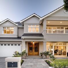 a house that has a mailbox in front of it