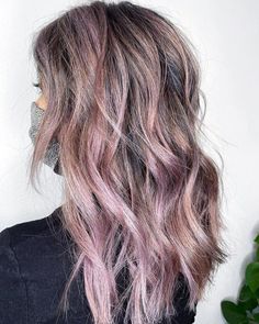 50 Gorgeous Short Purple Hair Color Ideas and Styles for 2021 Rose Gold And Grey Hair, Purple Hair Styles, Pink Grey Hair, Blackberry Hair Colour, Purple Hairstyles, Violet Highlights, Purple Hair Color Ideas, Short Purple Hair, Purple Hair Color