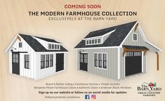 the modern farmhouse house collection exclusively at the barn yard