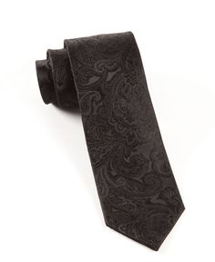 DESIGNER PAISLEY - BLACK Mens Ties Crafts, Mens Accessories Bracelet, Herringbone Shirt, Collar Bar, Ties Mens Fashion, Tie Men, Paisley Tie, Men's Tie, Wedding Ties