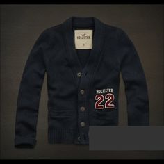 Nwt Hollister Hco Classic Logo Cardigan Sweaters Color Navy Blue All Items Ship From A Smoke And Pet Free Home David Beckham Style Outfits, Mens Knitted Cardigan, Hollister Cardigan, Sick Clothes, Clothing Website, Sweaters For Men, Hollister Hoodie, Mens Cardigan Sweater, Hollister Sweater