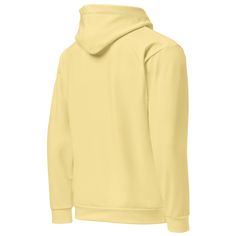 Super comfy yellow pastel relaxed fit hoodie for men made with a cotton mix and soft brushed fleece fabric along with a drawstring hood.Style separately or pair with matching joggers for a complete look.Color Match: perfect for all, looks especially great on skin tone types IV-VI Find Your Tone• 70% polyester, 27% cotton, 3% elastane• Fabric weight: 8.85 oz/yd² (300 g/m²), weight may vary by 5%• Soft cotton-feel fabric face• Brushed fleece fabric inside• Double-lined hood with design on both sid Yellow Sporty Sweatshirt With Relaxed Fit, Yellow Sporty Relaxed Fit Sweatshirt, Yellow Relaxed Fit Sporty Sweatshirt, Hoodie With Ribbed Cuffs For Light Sports, Casual Fleece Sweatshirt For Light Sports, Light Sports Hoodie Sweatshirt With Ribbed Cuffs, Hoodie Sweatshirt With Ribbed Cuffs For Light Sports, Casual Sweatshirt With Drawstring Hood For Light Sports, Sporty Cream Hoodie With Double-lined Hood