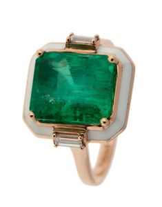 SELIM MOUZANNAR JEWELRYFINE JEWELRING ROSEGOLD / 6 Emerald Gemma Ring Marissa Collections, Top Design Fashion, Jewel Box, Fine Jewels, Ring Ring, 18k Rose Gold, Rose Gold Ring, Classy Outfits, Jewelry Gifts