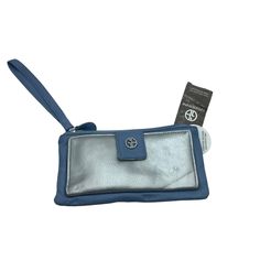 Giani Bernini Wallet Wristlet Genuine Leather Blue Silver Softy Core Grab & Go See Photos For Additional Information, Wear And Measurements Still Has Tags, Unused Condition, Smoke Free Home Daily Use Clutch With Silver-tone Hardware, Silver-tone Hardware Clutch For Daily Use, Silver Clutch With Removable Pouch, Rectangular Travel Wallets With Silver-tone Hardware, Travel Wallets With Silver-tone Hardware, Blue Rectangular Coin Purse, Silver Wristlet For Evening, Blue Rectangular Clutch With Phone Pocket, Blue Rectangular Clutch With Cell Phone Pocket