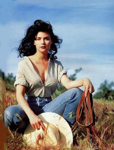 Sherylin Fenn Glamour Cowgirl Aesthetic, Vintage Cowgirl Aesthetic Outfits, Sierra Ferrell Aesthetic, Vintage Country Outfits, Urban Cowboy Aesthetic, Alt Cowgirl, 60s Cowgirl, Vintage Cowgirl Outfits, 80s Cowgirl