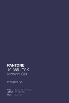 pantone's astral night poster with the text pantonee 94 - 0486 tsx