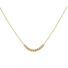 Find joy in unexpected combinations. Expect the unexpected with a one-of-a-kind combo chain that adds a touch of joy to any outfit. You'll never again be stuck trying to find the perfect necklace for that top. (Trust us, we've all been there. Everyday Curb Chain Charm Necklace, Everyday Metal Charm Necklace With Cable Chain, Trendy Yellow Gold Curb Chain Necklace, Everyday Link Curb Chain Necklaces, Everyday Charm Necklace With Adjustable Chain Link, Everyday Curb Chain Link Necklaces, Everyday Gold-tone Necklace With Delicate Chain, Gold Metal Charm Necklace With Cable Chain, Gold Cable Chain Charm Necklace