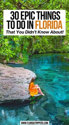 Epic Things to do in Florida (That You Didn't Know About!) Best Places In Florida, Springs In Florida, Things To Do In Florida, Florida Travel Destinations, Florida Attractions, Florida Travel Guide, Florida Adventures